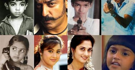 Tamil Celebrities Who Worked As Child Artists - FilmiBeat