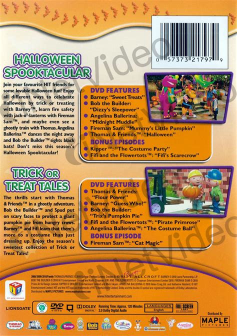 Halloween Spooktacular Trick Or Treat Tales Double Feature On Dvd Movie