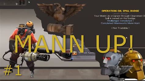Pyro Lets Mann Up In Team Fortress 2 Mann Hunt Operation Oil