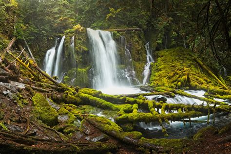 Downing Creek Falls Go Wandering