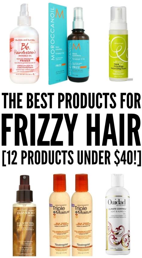 Can be applied to either damp or dry hair. How to Tame Frizzy Hair: 12 Hair Products That Work (Under ...