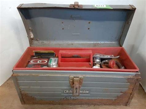 Craftsman Metal Tool Box Wcontents Delaware Auction Center