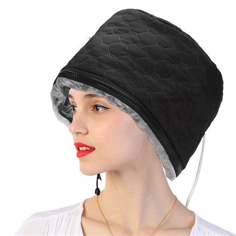Buy Hair Thermal Steamer Treatment Spa Cap Nourishing Care Hat Deep Conditioning Heat Cap Online
