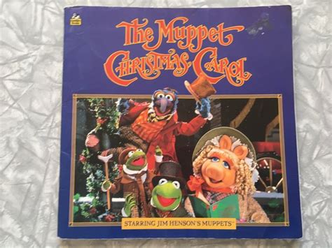 1993 The Muppet Christmas Carol Movie Tie In Picture Book Golden