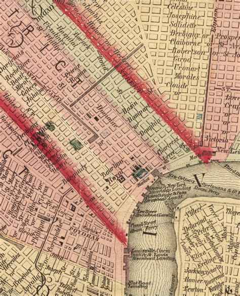 All maps of new orleans. Old Map of New Orleans 1861 - VINTAGE MAPS AND PRINTS