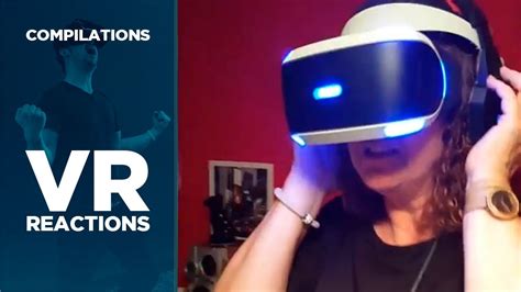 Funny Vr Reactions Compilation People Freaking Out 😀 Youtube