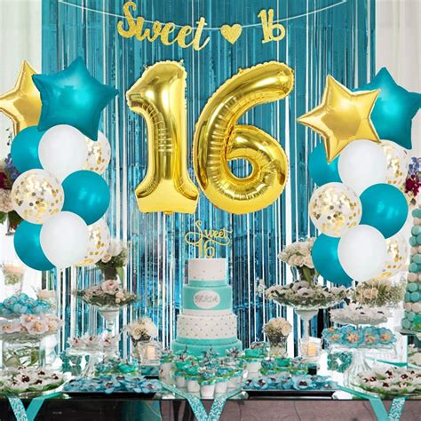 Decoration Ideas For 16th Birthday Party Bitrhday Gallery
