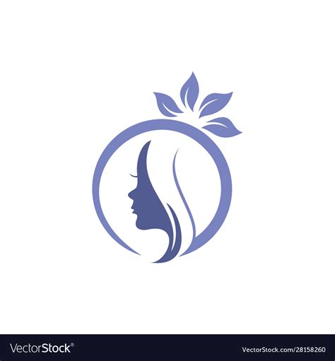 Cosmetic Beauty Logo Design Royalty Free Vector Image