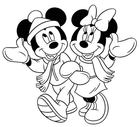 Minnie Mouse Coloring Pages 🖌 To Print And Color