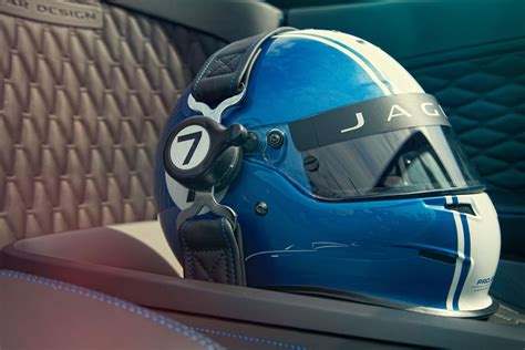 Jaguar Project 7 Concept Helmet Car Body Design