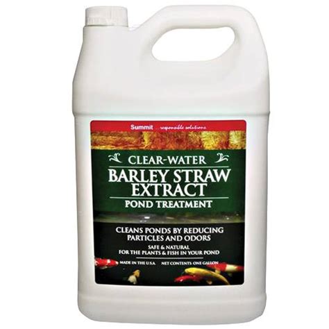 Summit Barley Straw Extract Pond Treatment 1 Gallon Best Prices On