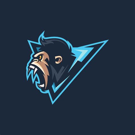 Premium Vector Gorilla Logo Design With Vector