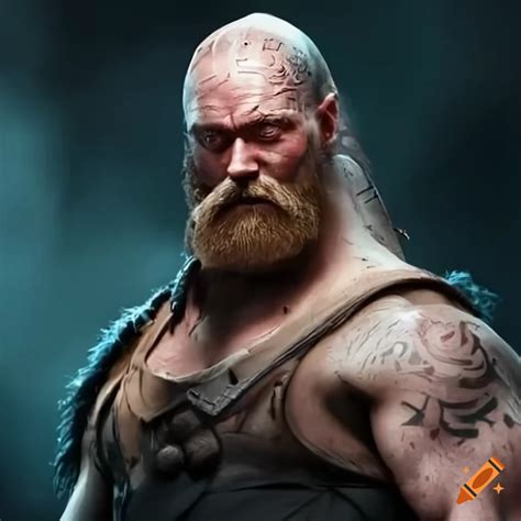 Hafthor Julius Bjornsson As An Ogre On Craiyon