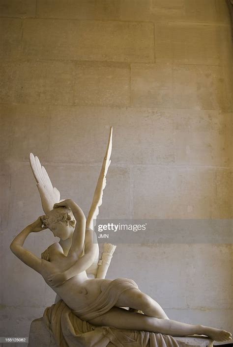 Psyche Revived By Cupids Kiss Sculpture By Antonio Canova Louvre
