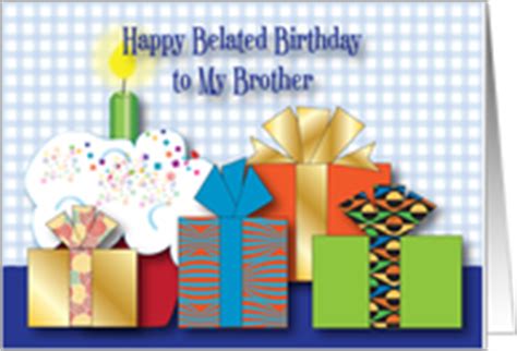 Belated Birthday Cards for Brother from Greeting Card Universe