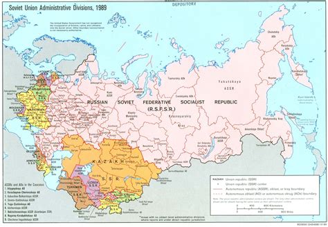 Filesoviet Union Administrative Divisions 1989 Wikimedia Commons