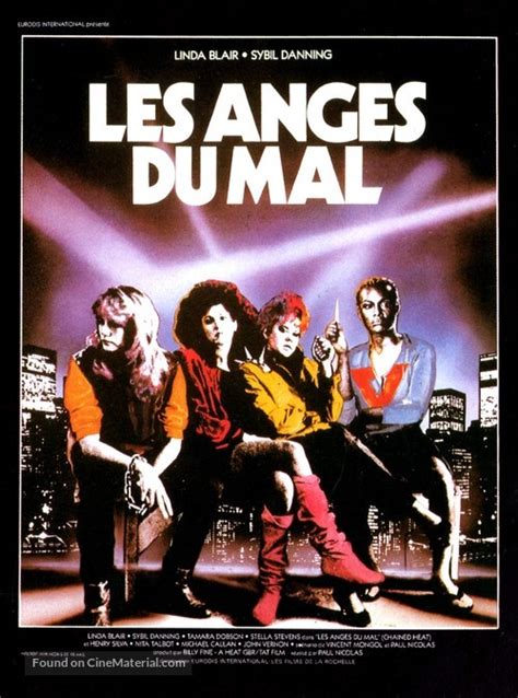 Chained Heat 1983 French Movie Poster