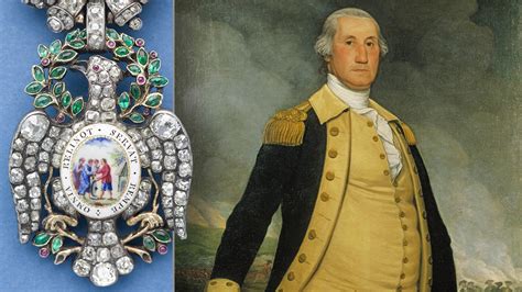George Washingtons Jewel Encrusted Revolutionary War Medal Goes On