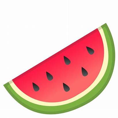 Emoji Icon Watermelon Clipart Transparent Semangka Google