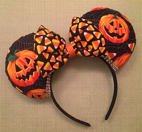 Halloween Mouse Ears Pumpkins Disney Mickey Ears Diy Mickey Ears