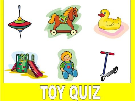 Toy Quiz Time Teaching Resources