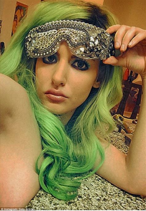 Gabi Grecko Topless As She Reveals Second Halloween Costume Daily Mail Online