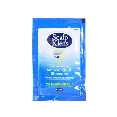 Scalpklens 15 Anti Dandruff Shampoo 10ml Watsons Philippines
