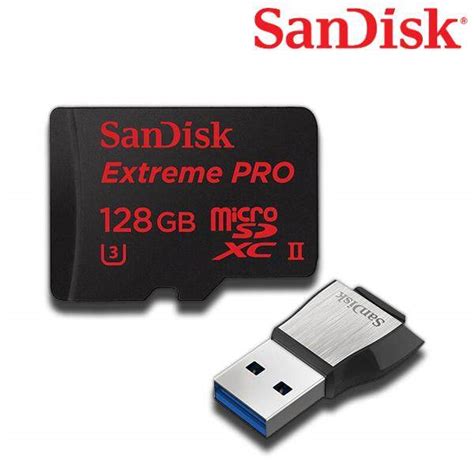 Sandisk Extreme Pro Microsdxc Uhs Ii Card 128gb Rw 275100mbs