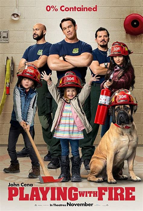 A crew of rugged firefighters meet their match when attempting to rescue three rambunctious kids. PLAYING WITH FIRE (2019) - Review - We Are Movie Geeks