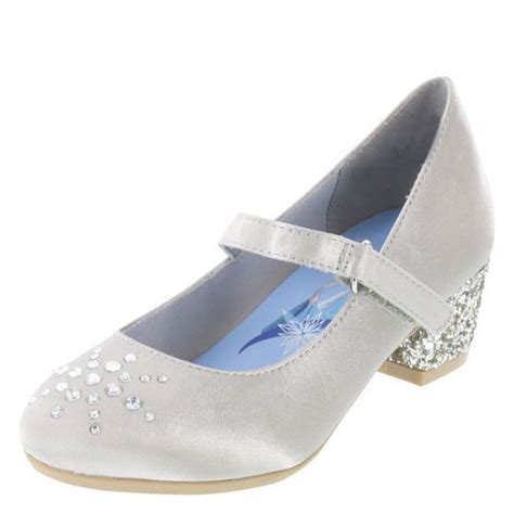 Girls Toddler Heeled Dress Shoe Silver Toddler Heels