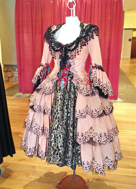 The Phantom Of The Opera Costume Exhibit Yesterdays Thimble Broadway