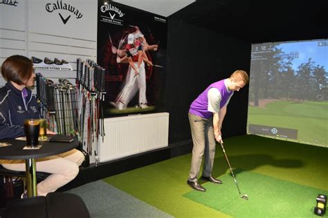 The New Indoor Golf Studio At Hever Castle Golf Club Golf Retailing