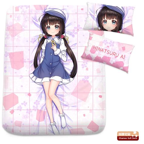 Buy Anime Cartoon Hinatsuru Ai Milk Silk Flat Sheet Bed Sheet Top Sheet From
