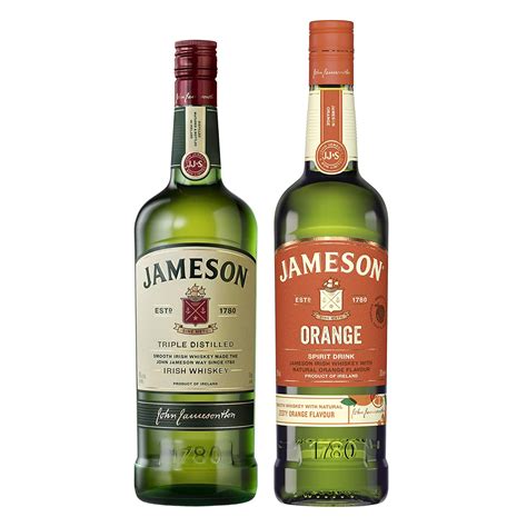 Jameson Triple Distilled And Orange Whiskey 2x70cl Buy Online For