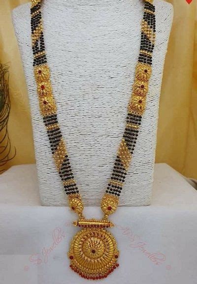 100 Latest Heavy Gold Mangalsutra Designs Bridal Accessories Jewelry