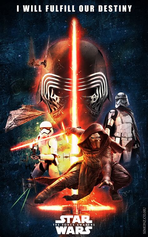 The force awakens (also known as star wars: 40 Epic Posters for Star Wars : The Force Awakens