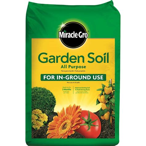 It will feed for up to three months and improve the existing soil so your plants can build strong roots. Miracle-gro All Purpose Garden Soil 1 Cu. Ft. | Rain ...