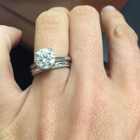 What Wedding Band To Match A Solitaire