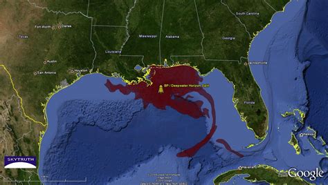 Bp Deepwater Horizon Oil Spill Map