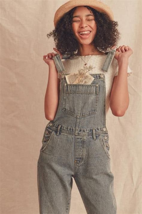 Pocket Full Of Daisies Shorts Breath Of Youth Aesthetic Overalls
