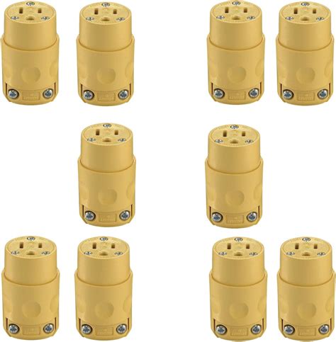 Leviton 515cv Commercial Grade Straight Blade Connectors