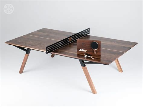 The Woolsey Walnut Wood Ping Pong Table Dining Table Maple Wood