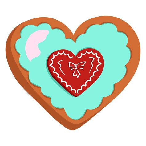 Heart Shaped Chocolate Chocolate With Glaze Valentines Day T