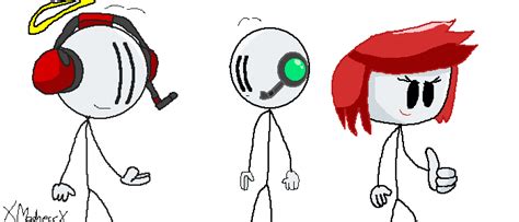Henry Stickmin Protagonists That I Drawn by XMadnessCombatX on Newgrounds