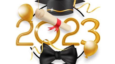Borde Texturizado De La Temporada De Graduación 2023 Celebrando El