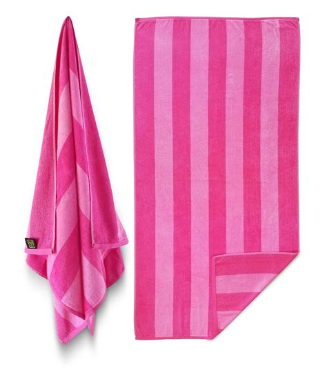 30x60 Terry Beach Towels Cotton Velour Two Tone