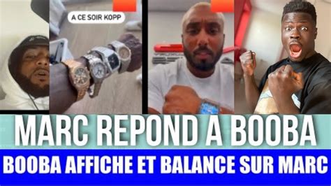 Booba et Marc Blata s affrontent violemment Booba Répond Espèce d