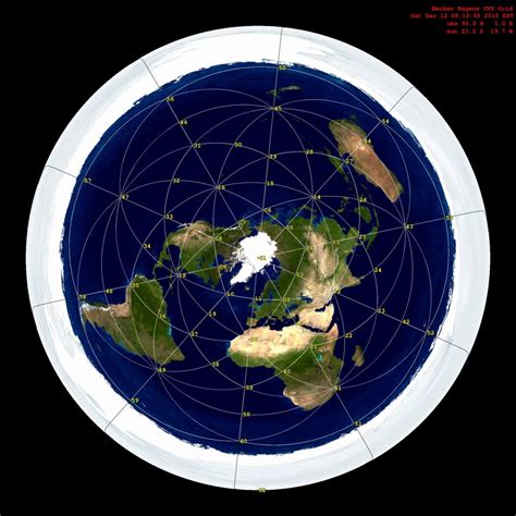 Flat Earth Maps 2 Isitreallyflatcom