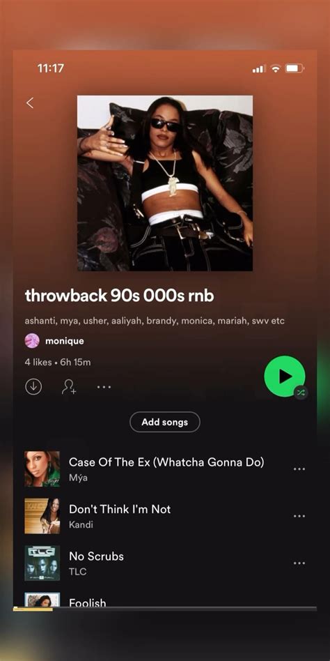 Throwback 90s 000s Rnb Spotify Playlist Artofit