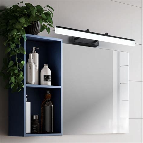 Maybe you would like to learn more about one of these? Modern Black Angle Adjustable LED Bath Light Vanity Light ...